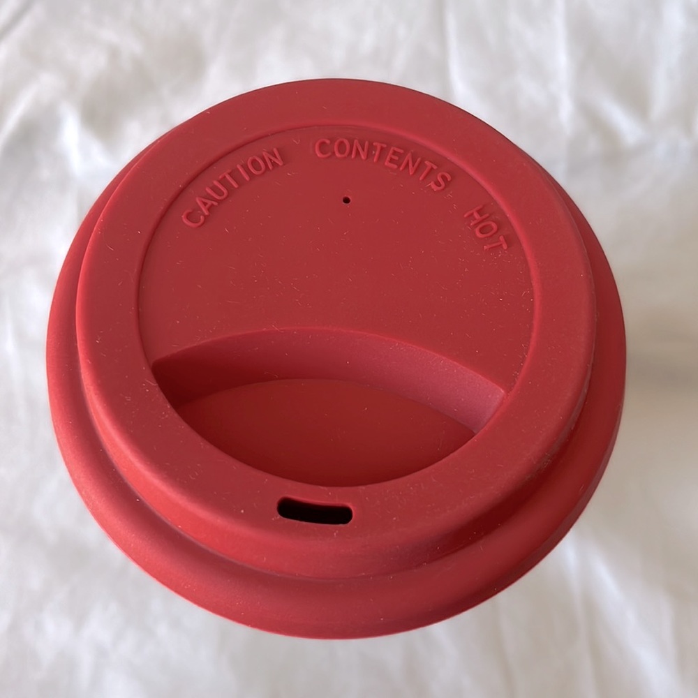 SOLD- Lenox Happy Holidays To You Travel Mug 10oz. - Picture 3 of 5